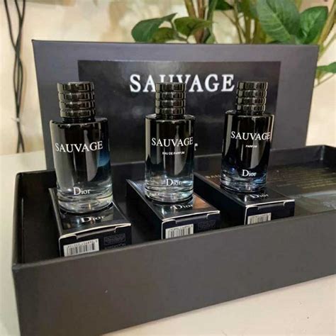 Sauvage Eau de Parfum: Fragrance Set for Men 